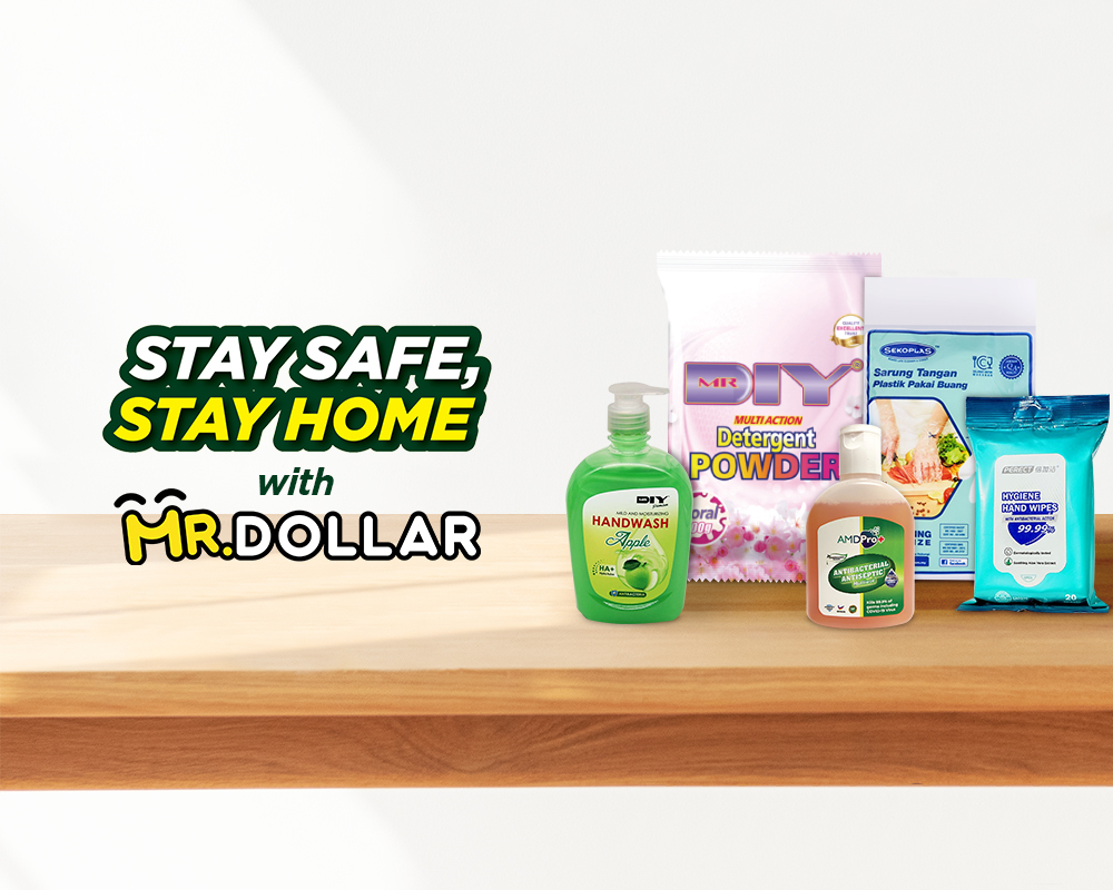 Stay Safe & Stay Home with MR.DOLLAR