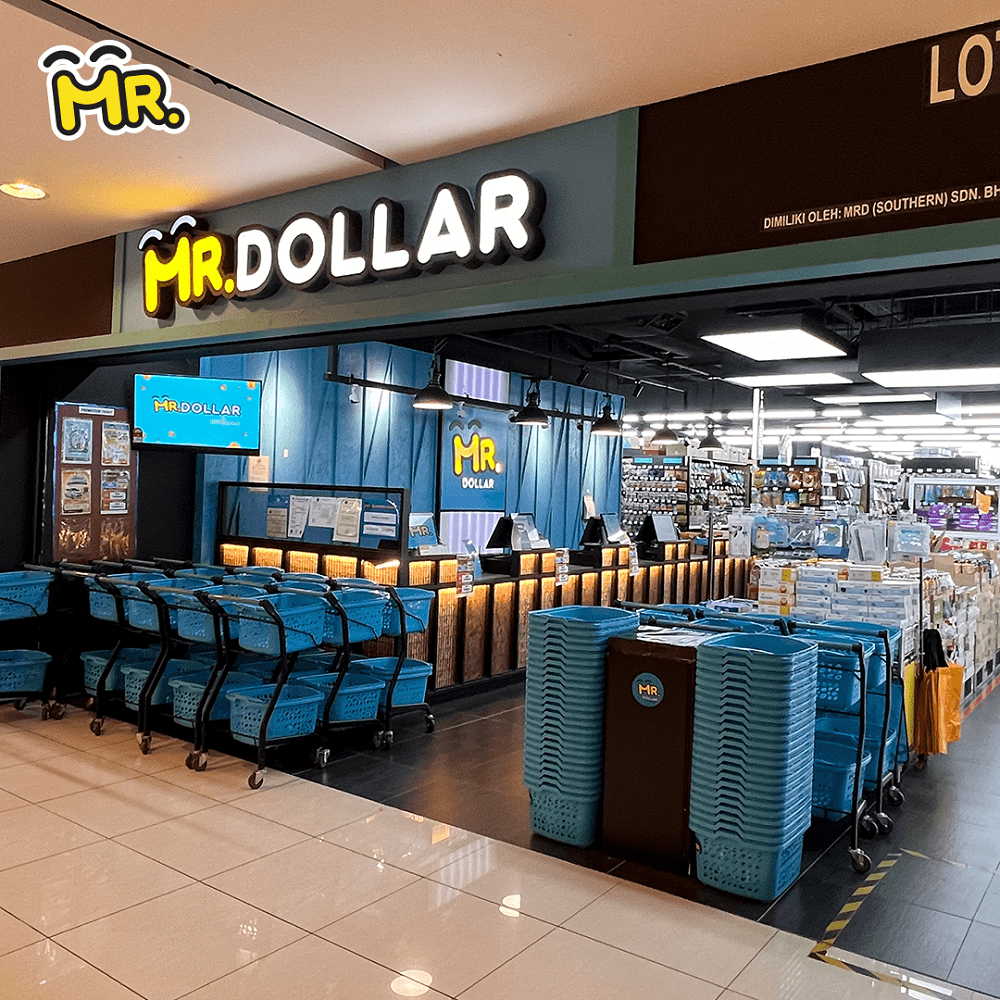 MR.DOLLAR 第五十八间分行现已在 Regina Mall 盛大开业，为顾客提供各种有趣的活动、促销等！