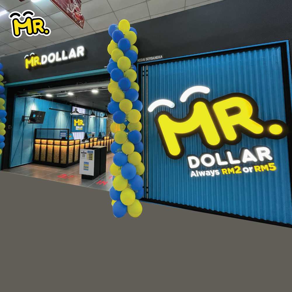 MR.DOLLAR 第二十六间分行正式在 Today's Market 盛大开业，为顾客提供各种有趣的活动、促销等！