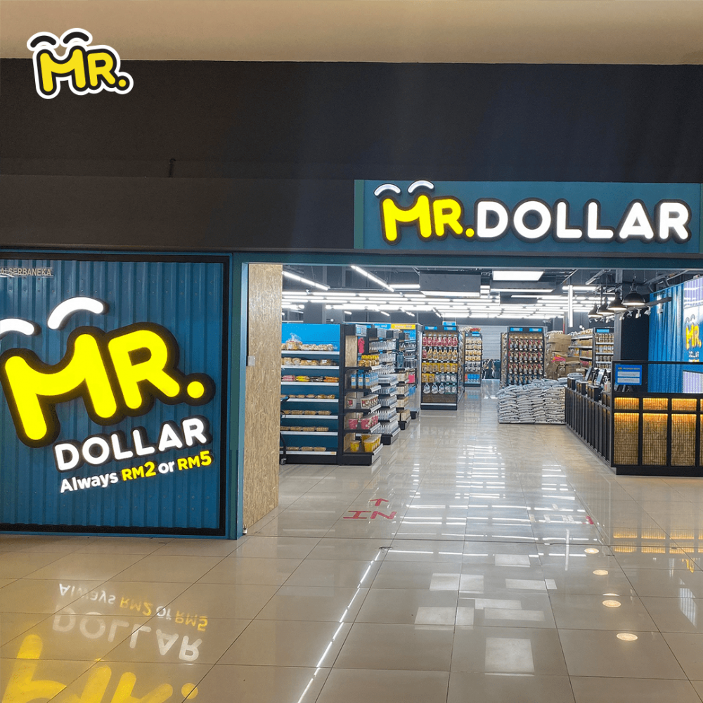 MR.DOLLAR 现已在 SKS City Mall 盛大开业，为顾客提供各种有趣的活动、促销等！