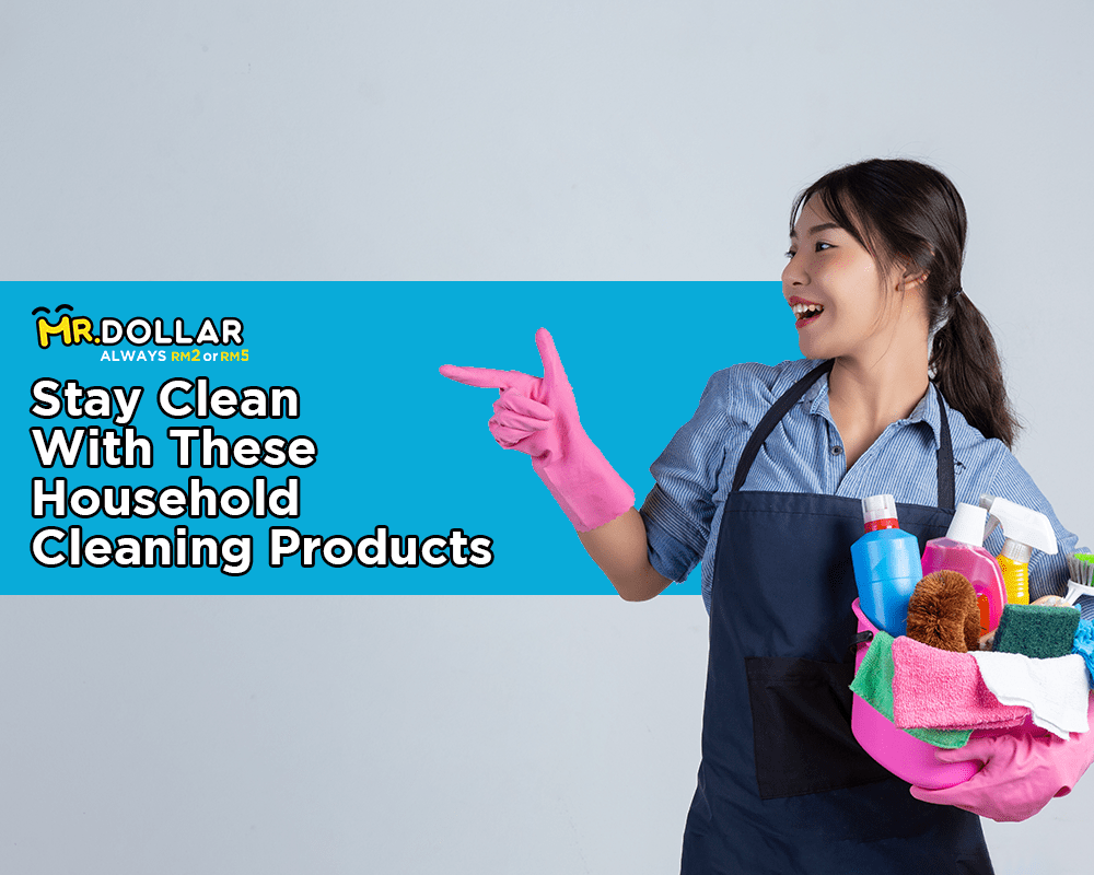 Stay Clean With These Household Cleaning Products