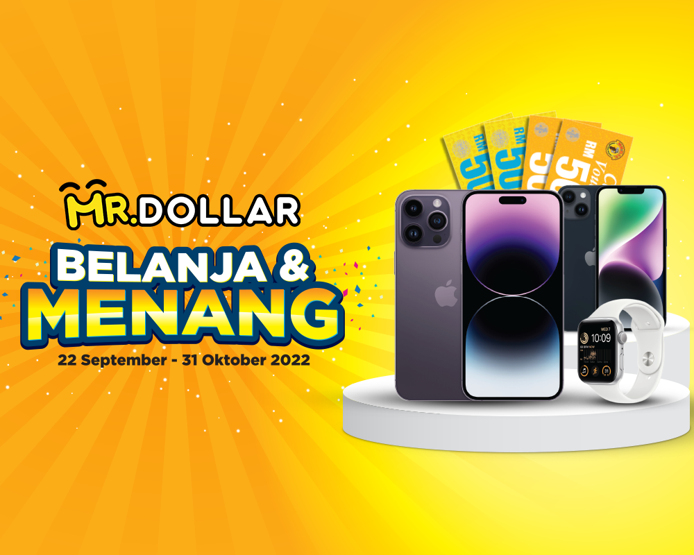 Belanja & Menang with MR.DOLLAR