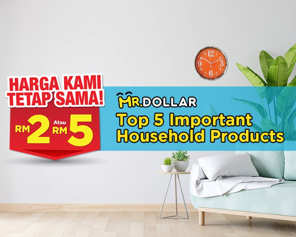 Top 5 Important Household products
