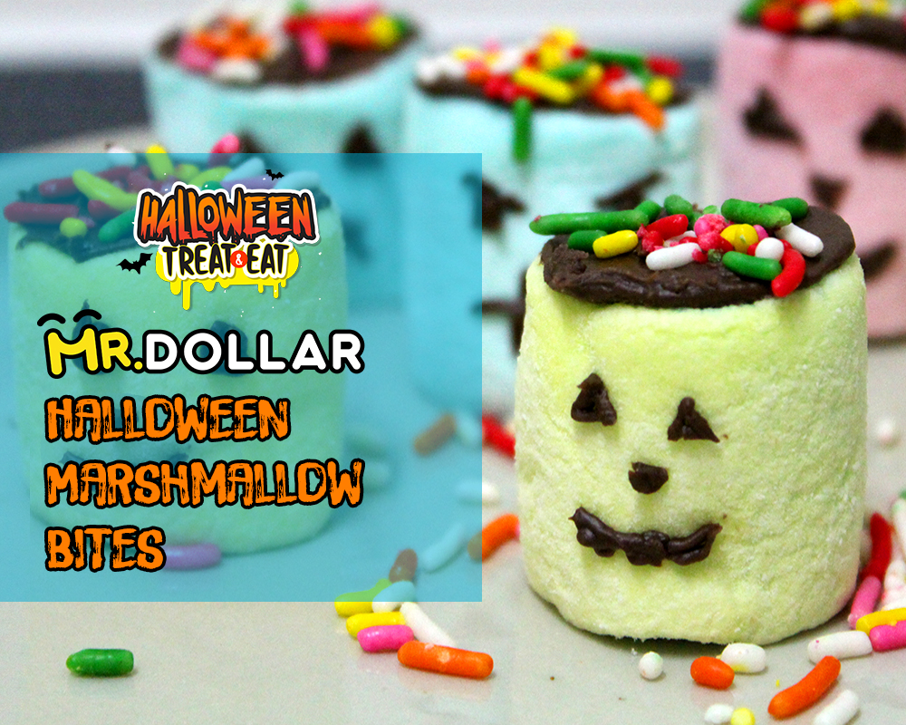 MR.DOLLAR Halloween Marshmallow Bites