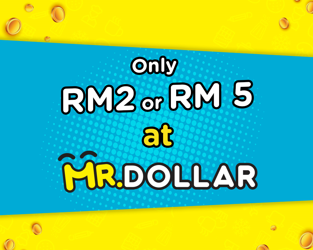 Only RM2 or RM5 Products at MR.DOLLAR
